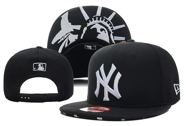 MLB New York Yankees NE Snapback Hat #118